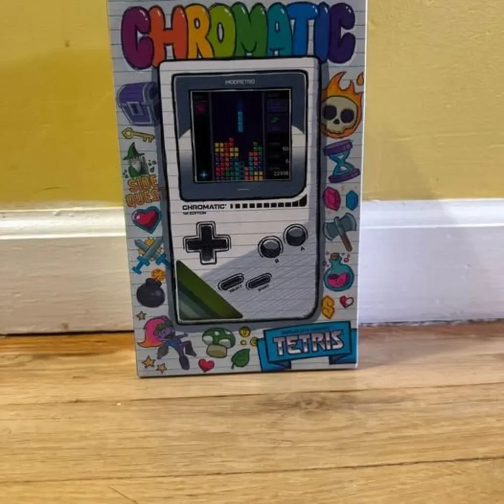 ModRetro Chromatic 1st Edition Leaf Green Sapphire Screen + Tetris Boxed